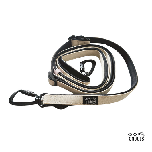 Classic Multi-way Padded Leash in Sand (Gen 2.0)